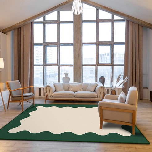 세련된 디자인과 편리함을 갖춘 안전한 물세탁 러그