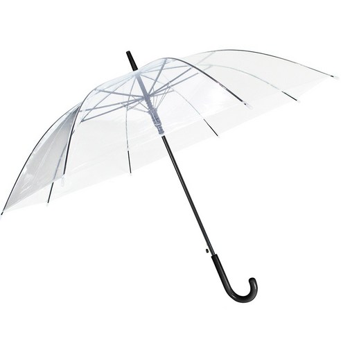 두발로 투명 자동 장우산