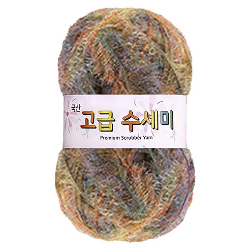 yarna 고급 수세미 뜨개실 나염 80g, 209, 1개