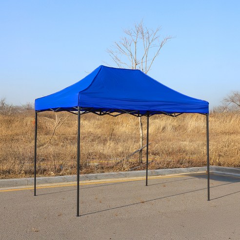 푸른 쉼표를 펼치다, 캠프빌리지 접이식 캐노피 천막