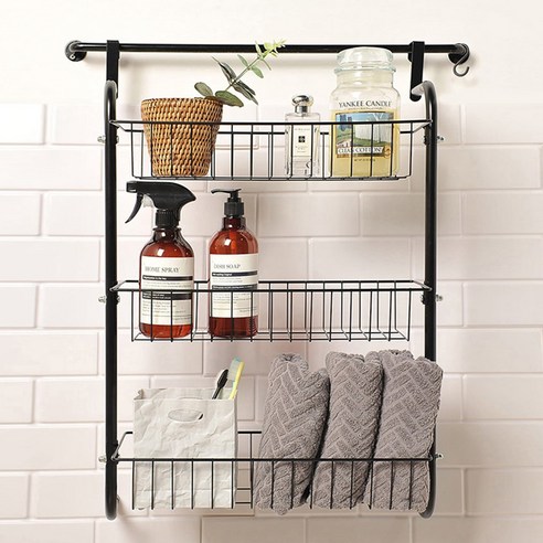 좁은 공간, 더 넓게! 마법같은 공간 활용템: 라이크하우스 문걸이 선반 솔직 후기 문걸이선반