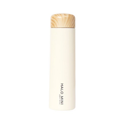 라임올리브 할로 보온보냉 텀블러, 아이보리, 250ml