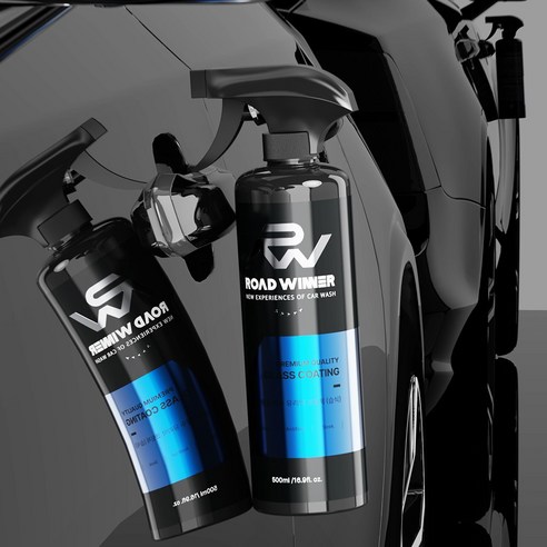 빗길 운전 시야 확보, 로드위너 발수 코팅제로 해결!