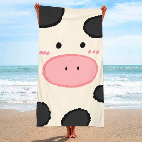 소니오 휴가철 필수템 흡수성 좋은 비치타월 70 x 150 cm, TYPE09, 1개