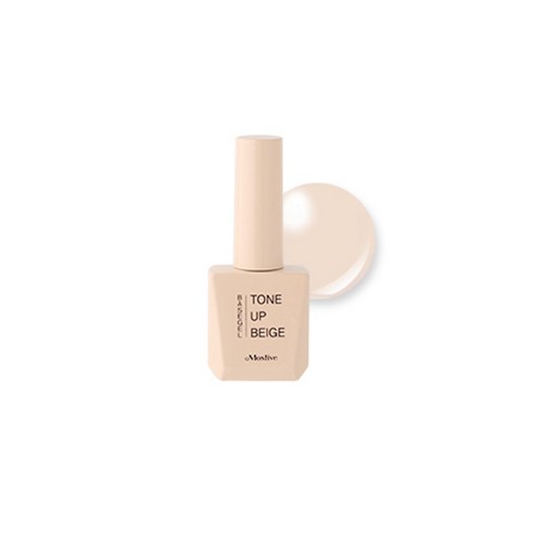 모스티브 칼라 젤폴리시 톤업 베이스 젤 12ml, 베이지, 1개