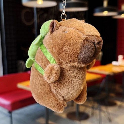 귀여운 거북이 카피바라 키링으로 일상에 사랑스러움을 더하다
