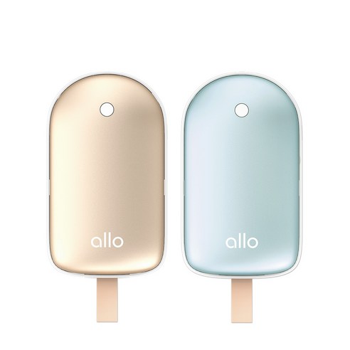 알로코리아 2 in 1 보조배터리 5000mAh 충전식 손난로 겸용