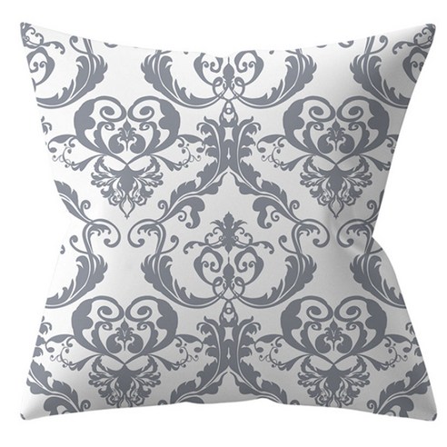 마켓에이 몽생미셸 스타일 프린팅 단면 쿠션 커버