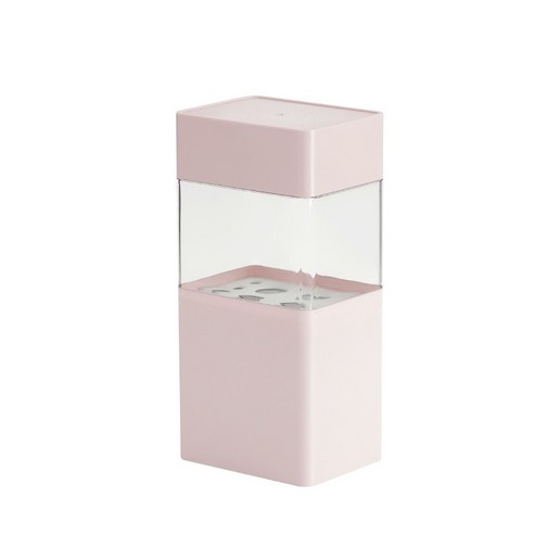 제노윈 화장대 브러쉬꽂이 보관함, 1개, 핑크