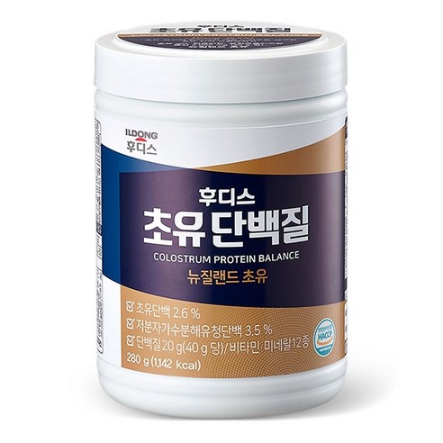 일동후디스 초유단백질 뉴질랜드 초유, 280g, 5개