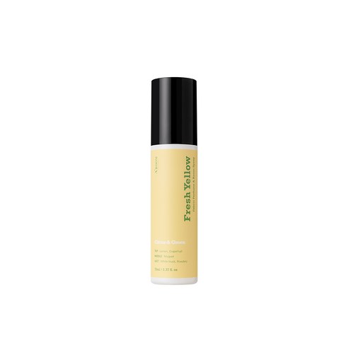 에이룸 섬유향수 드레스 퍼퓸 룸 스프레이 70ml, 프레쉬 옐로우, 1개