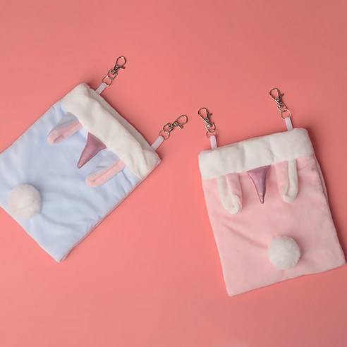  카르노코리아 소동물 포근 유니콘 포치 S, 블루, 1개 