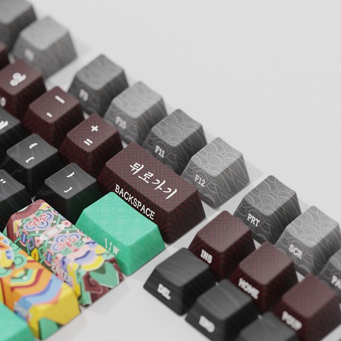 한국의 미를 담은 키캡으로 키보드에 예술을 입히다