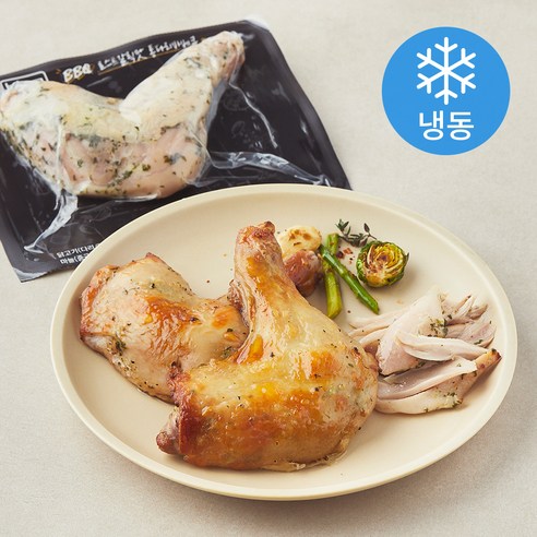 비비큐 로스트갈릭맛 통다리 바베큐 (냉동), 170g, 4개