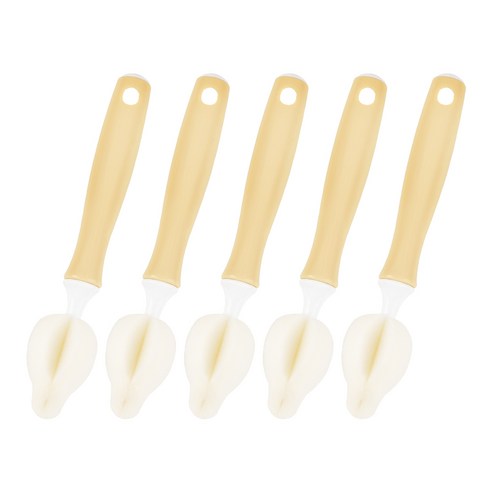 베이비앤아이 클린 젖꼭지솔, 5개, 베이지