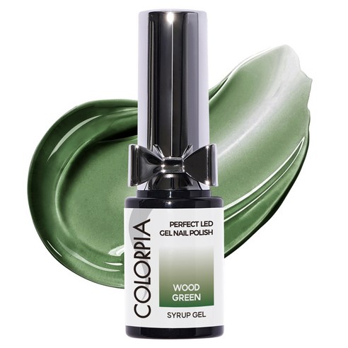 칼라피아 원스텝 시럽 젤네일, S010 우드그린, 6g, 1개