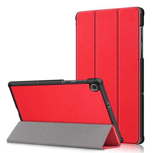 스마트 플립 커버 태블릿PC 전용 케이스, RED