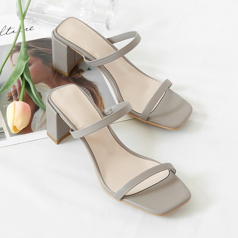 여성용 셀론드 슬리퍼 힐