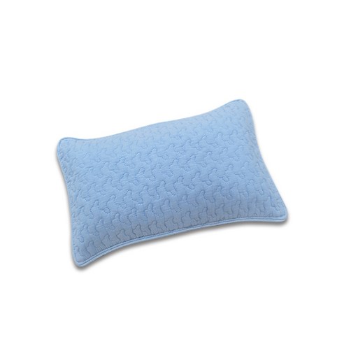 편백아트 프리미엄 편백 큐브칩 베이직 베개, 하늘(베개커버), 랜덤발송(속커버), 1개