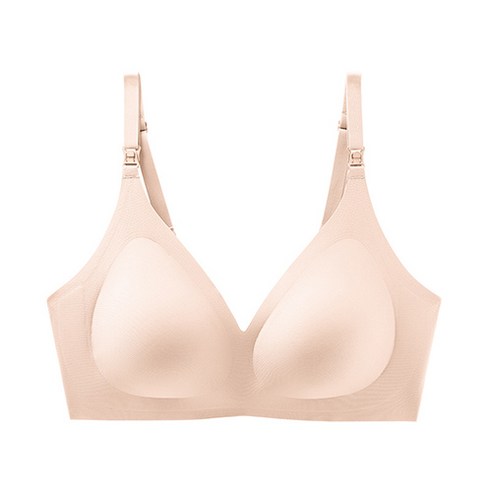 루나글램 편하고 심플한 민무늬 포인트 임산부 브라 LKJ004