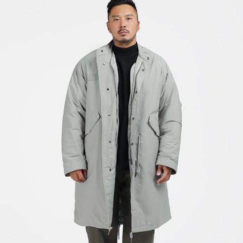 러기드하우스 메스티지 이중 오버핏 롱 야상