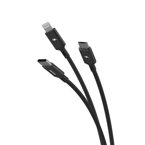 편리함과 효율성을 제공하는 3in1 고속 충전 케이블