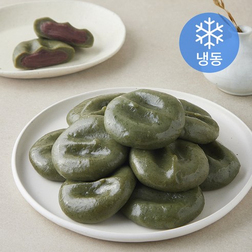 해풍앙금 쑥개떡 (냉동), 50g, 1개, 20개입