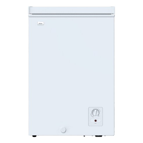 하이얼 소형 가정업소용 냉동고 뚜껑형 96L, 화이트, HCF96MDW
