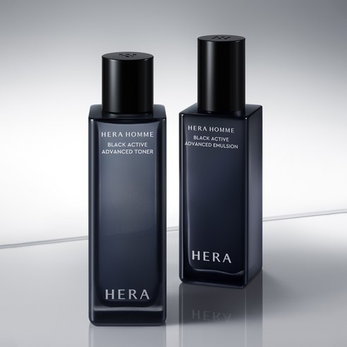 자신감 넘치는 남자를 위한 피부 솔루션, 헤라 옴므 블랙 액티브
