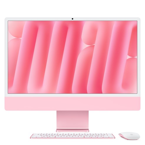 Apple 아이맥 24 M6칩, 핑크, M6 10코어, 10코어 GPU, 16GB, 256GB, 스탠다드 글래스