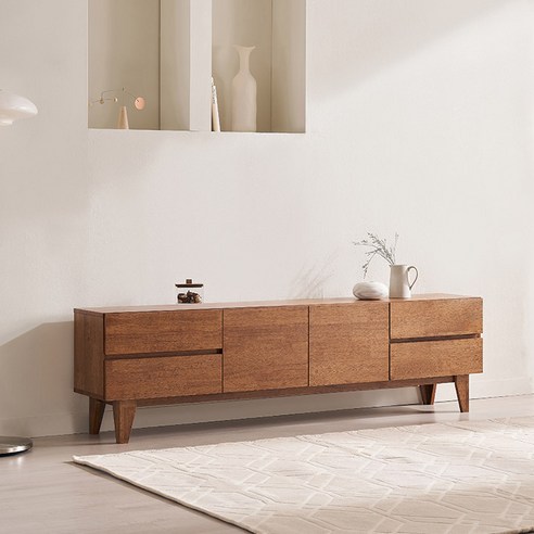 삼익가구 세토 원목 수납장, 거실을 더욱 아늑하게! 원목거실장