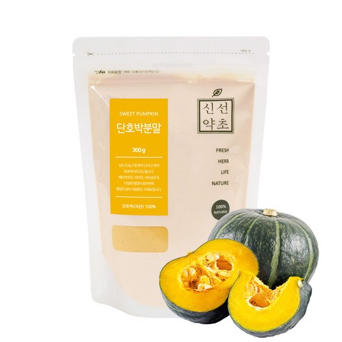 신선약초 국산 단호박가루, 300g, 2개