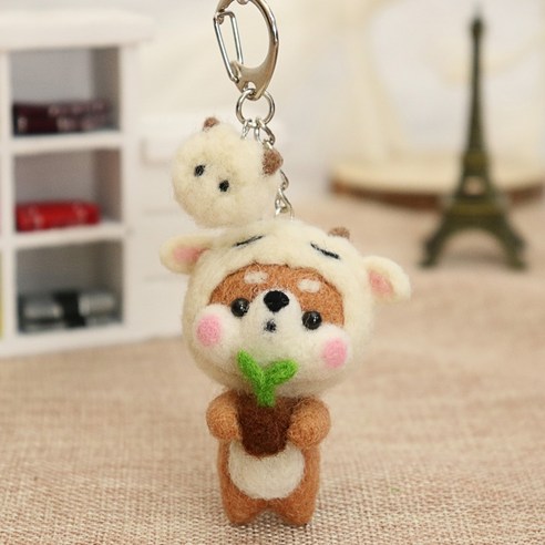 Healingcare 펠트 실 바늘 DIY 세트, 1세트, 08 양