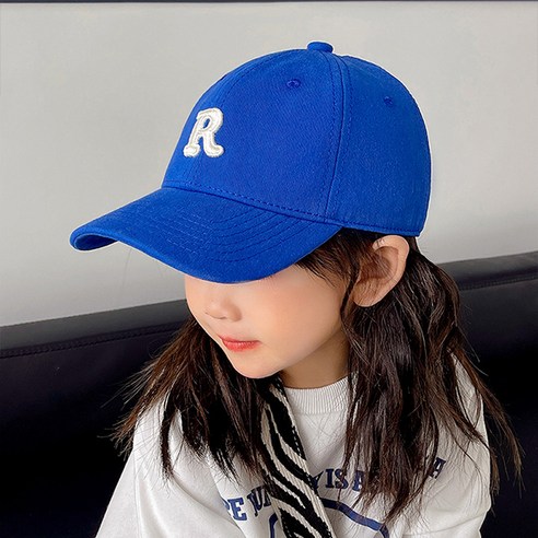조이멀티 아동용 R로고 자수 볼캡