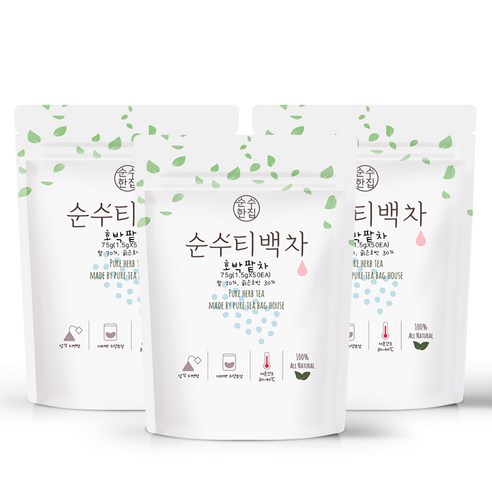 순수한집 호박팥차 50p, 1.5g, 50개입, 3개