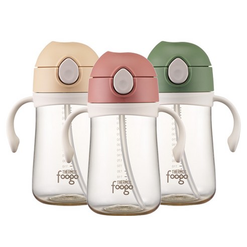 푸고 프리미엄 뉴트럴 시리즈 대용량 유아용 PPSU 빨대컵 380ml TKFG-380, 1개, 뉴트럴베이지