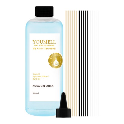 유멜 시그니처 디퓨저 리필오일, 아쿠아그린티, 1000ml