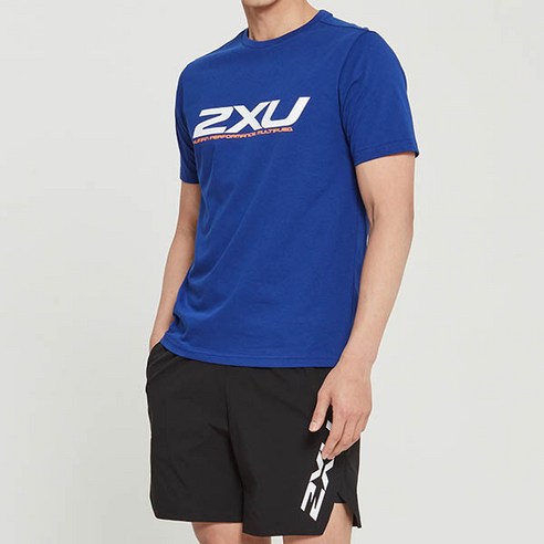 2XU 남성용 코어 빅 로고 티