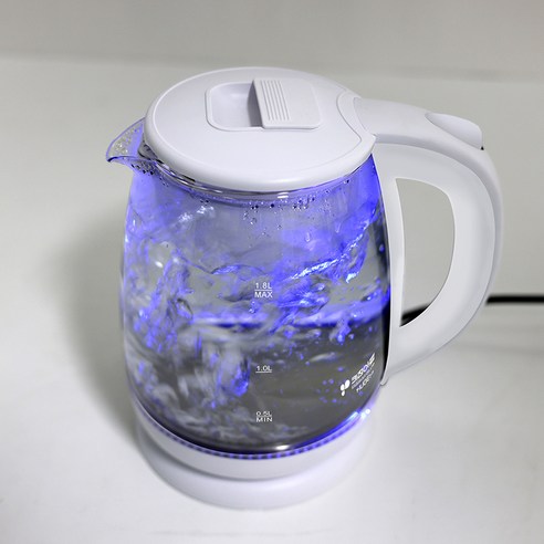 키친아트 허브 대용량 전기 유리 포트: 편리함과 탁월한 성능의 완벽한 조화