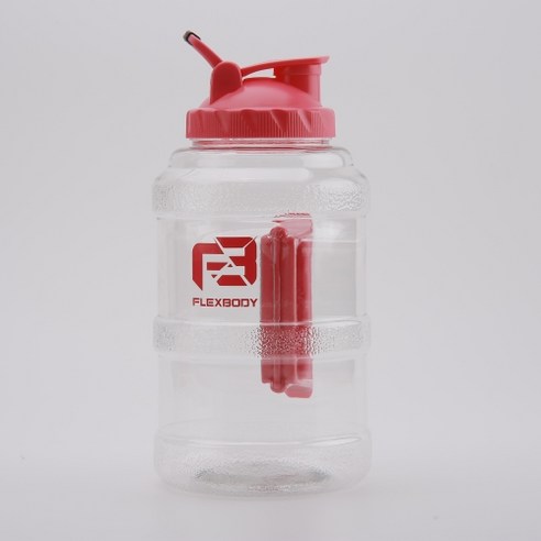 플렉스바디 이지클린 물통, 핑크, 2.5L