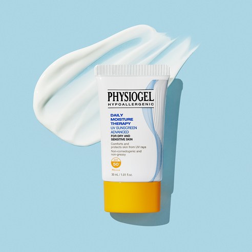 피지오겔 DMT UV 어드밴스드 썬스크린 SPF50+ PA++++, 30ml, 2개 사용 방법 이미지