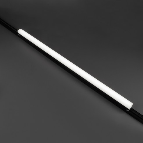 원하 T10 라인 레일조명 900mm LED 20W, 블랙(레일조명), 주광색(전등색)