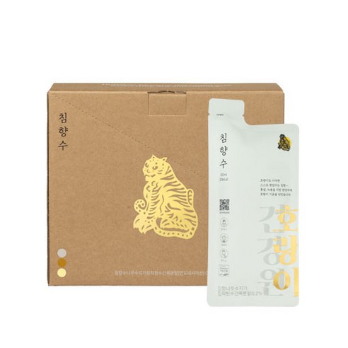 호랑이건강원 침향수 80ml x 20p, 30개입, 1박스