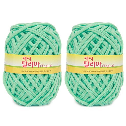 쎄비 딸리아 뜨개실 2p, 연민트, 100m