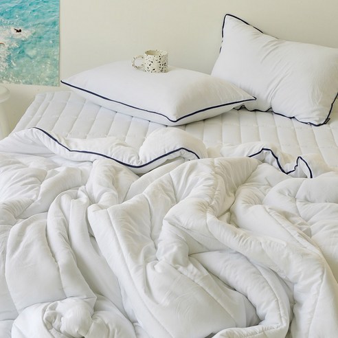 누비지오 양면 워싱 차렵이불 침구세트