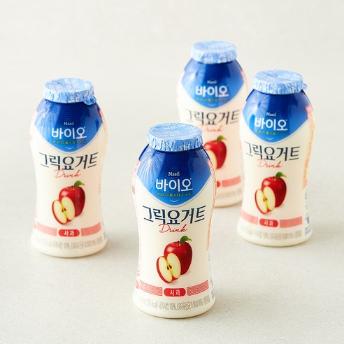 [로켓프레시] 매일바이오 고단백 그릭요거트 드링크 사과