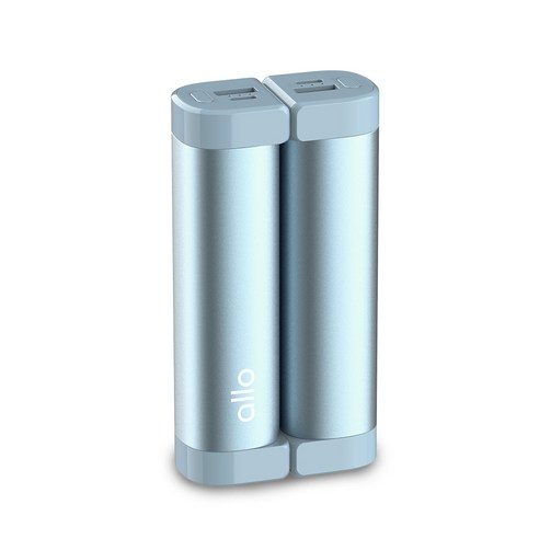 알로코리아 휴대용 미니 보조배터리 자석형 충전식 손난로 N극 5000mAh
