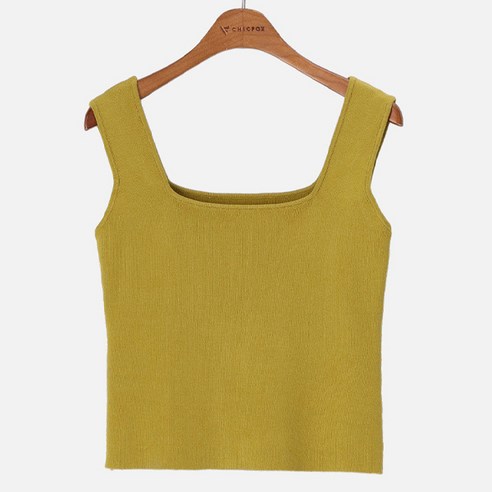 시크폭스 여성용 모디나 스퀘어넥 니트 나시