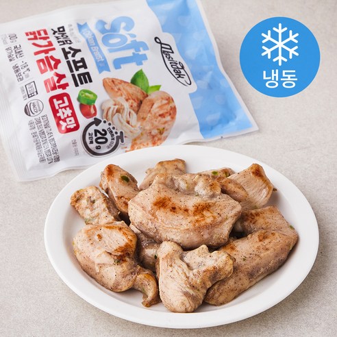 맛있닭 소프트 닭가슴살 고추맛 (냉동), 100g, 5개