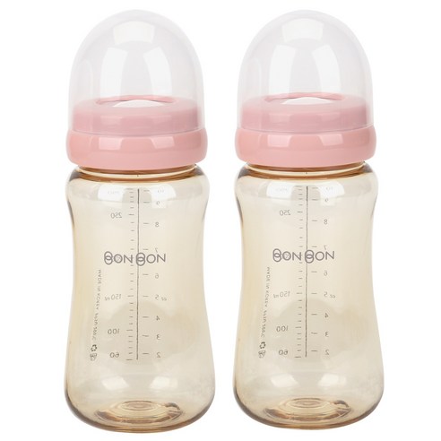 데일리라이크 봉봉 PPSU 젖병 2세트 300ml, 노꼭지, 스트로베리, 1개